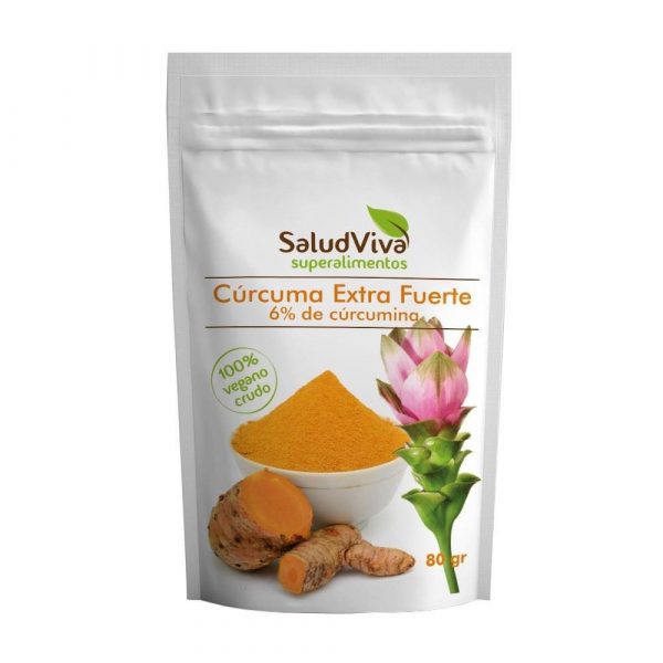 Cúrcuma em pó 80g - Salud Viva