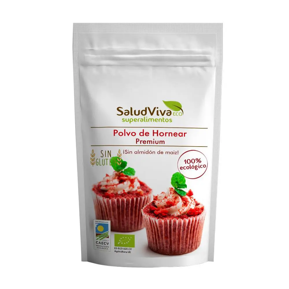 Polvo de hornear premium 100g - Salud Viva