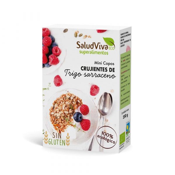 Flocos Mini de Trigo Sarraceno Crocante Bio 250g - Salud Viva