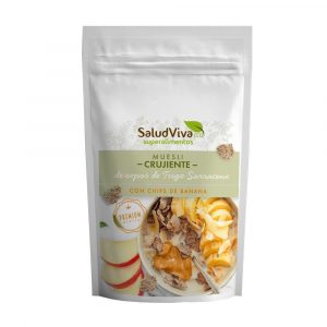 Muesli Trigo Sarraceno Crocante Chips Banana 300g - Salud Viva