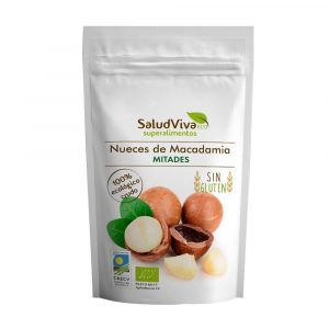 Nozes de Macadamia metades 100g - Salud Viva