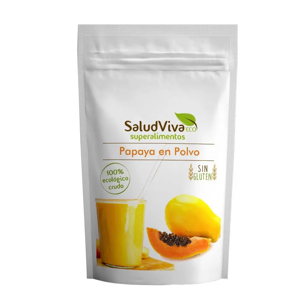 Papaya en polvo Bio 125g - Salud Viva