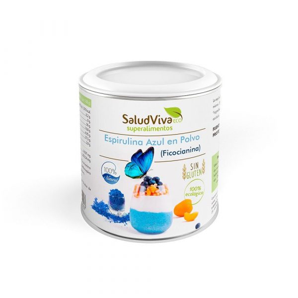 Spirulina Azul Bio em pó 25g - Salud Viva