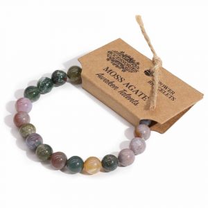 Pulseira de Energia Agata Musgosa
