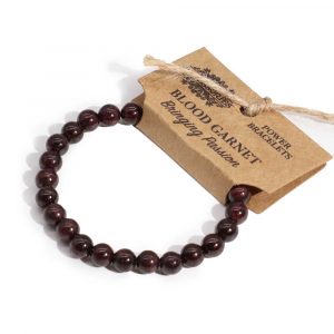 Pulseira de Energia Garnet Sangue Vermelho