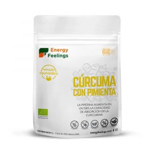 Curcuma ais Pimenta negra de 200g Energy Feelings