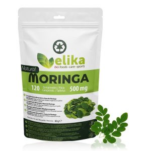 Moringa 500mg 120 Comprimidos - Elika Foods