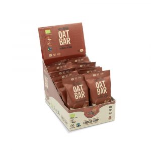 Barrita de aveia choco chip da marca iswari