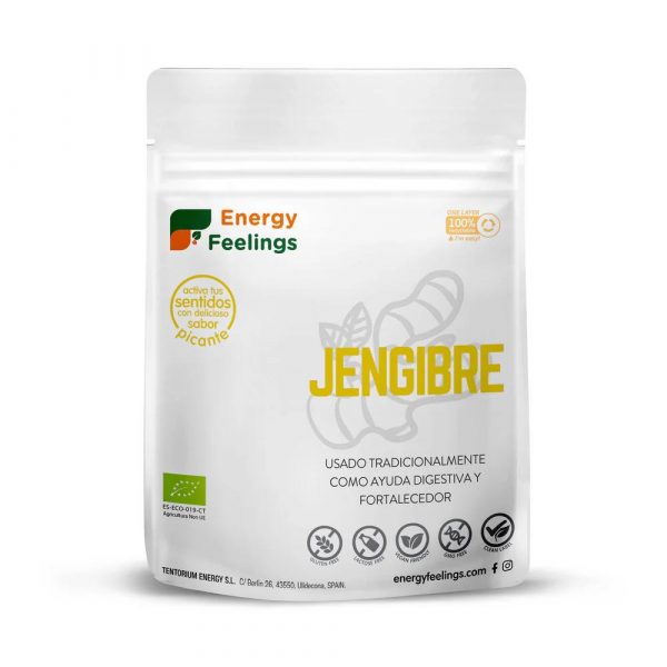 gengibre em pó da marca Energy Feelings