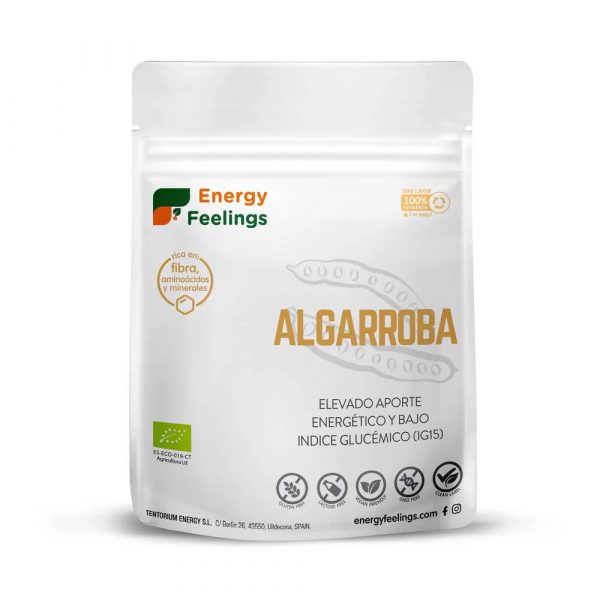 Alfarroba em pó Bio 200g - Energy Feelings