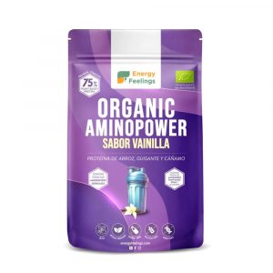 Aminopower Bio 75% Baunilha 500g - Energy Feelings