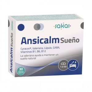 Ansicalm Sono 30 Cápsulas Vegetais - Sakai
