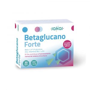 Betaglucano Forte 30 Cápsulas - Sakai