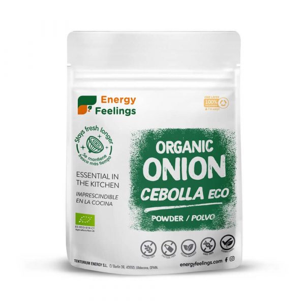 Cebola em pó Bio 200g - Energy Feelings