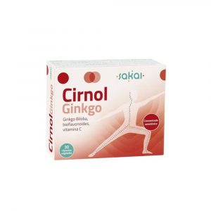 Cirnol Ginkgo Biloga 30 Comprimidos - Sakai