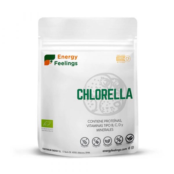 Clorela Bio em pó 200g - Energy Feelings