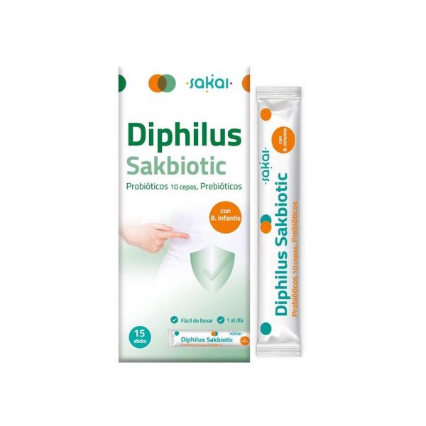 Diphilus Probióticos 15 sticks - Sakai
