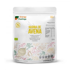 Farinha de Aveia Bio Sem Glúten 1Kg - Energy Feelings