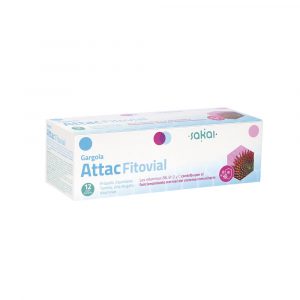Gargola Fitovial Attac 12 Frascos - Sakai