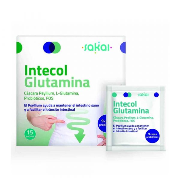 Intecol Glutamina 15 saquetas - Sakai