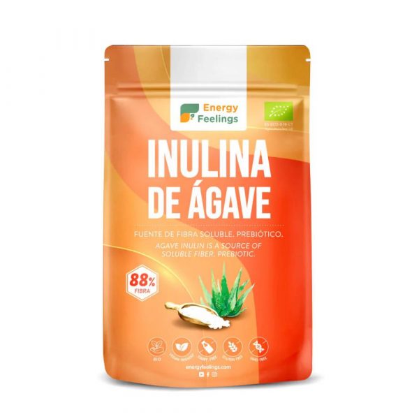 Inulina de Agave Bio pó 500g - Energy Feelings