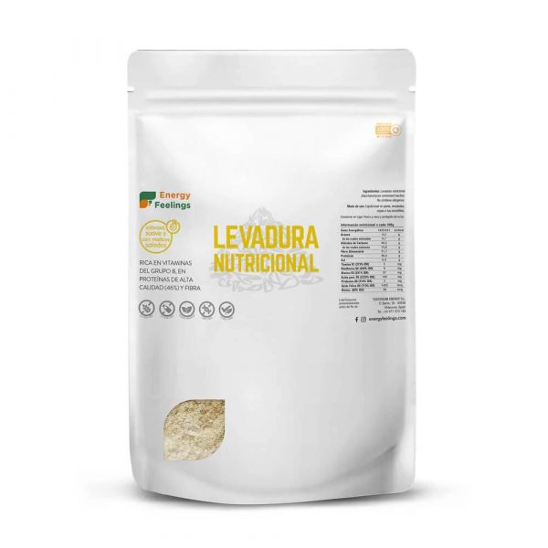 Levedura Nutricional flocos 1Kg - Energy Feelings