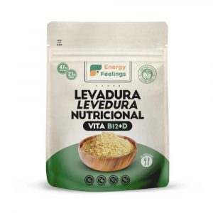 Levedura Nutricional flocos Vit. B12+D 130g - Energy Feelings