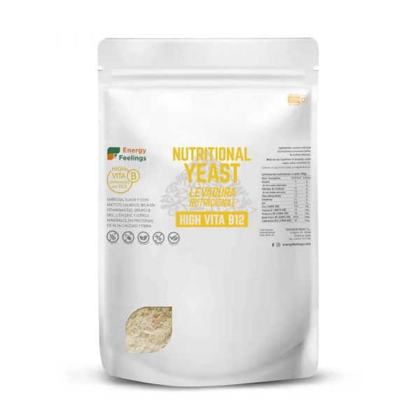 Levedura Nutricional flocos Vit. B12 1kg - Energy Feelings
