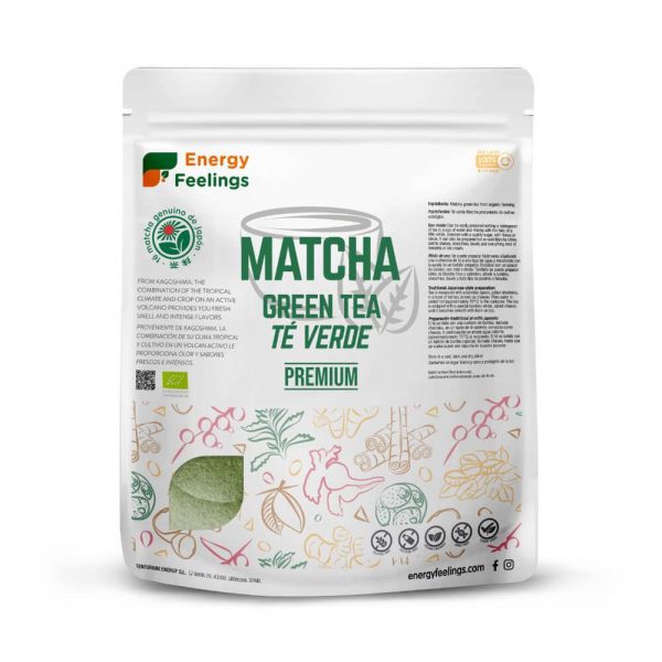 Chá Verde Matcha pó Bio 1kg - Energy Feelings