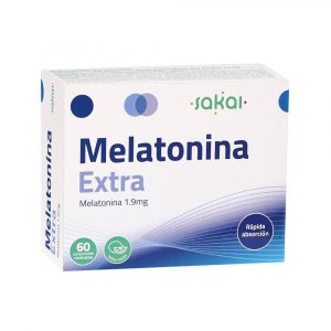 Melatonina Extra 60 Comprimidos Mastigáveis - Sakai