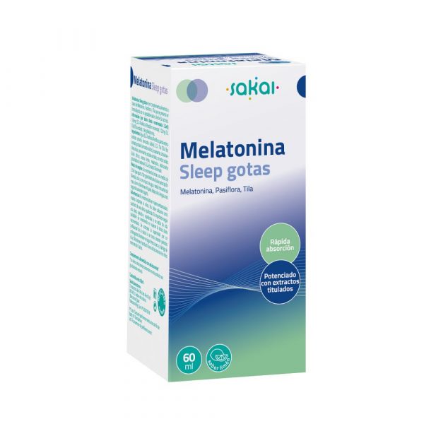 Melatonina Sleep gotas 60ml - Sakai