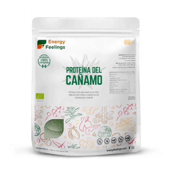 Proteína de Canhamo Bio 1Kg - Energy Feelings