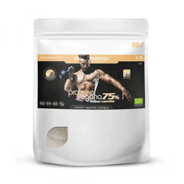 Proteina Vegan Bio Baunilha 1Kg - Energy Feelings