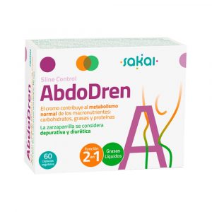 Sline Control Abdodren 60 Cápsulas - Sakai