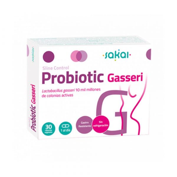 Sline Control Probiotico Gasseri 30 Cápsulas - Sakai