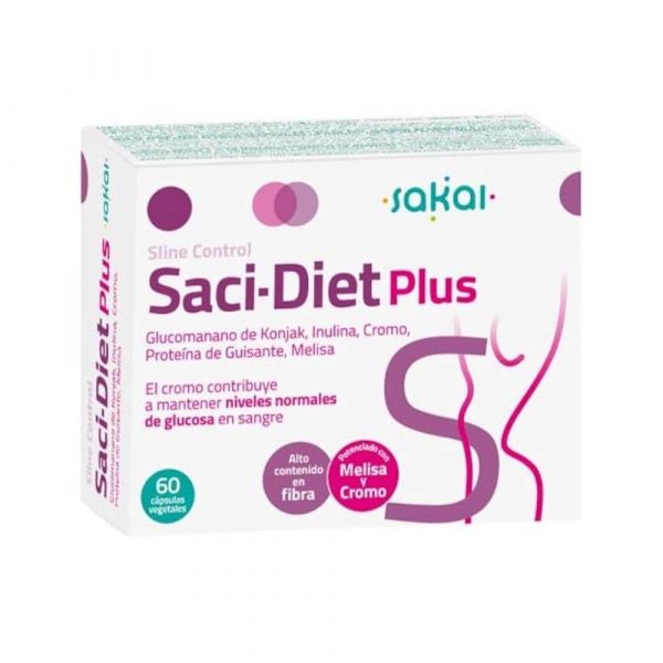 Sline Control SaciDiet Plus 60 Cápsulas - Sakai