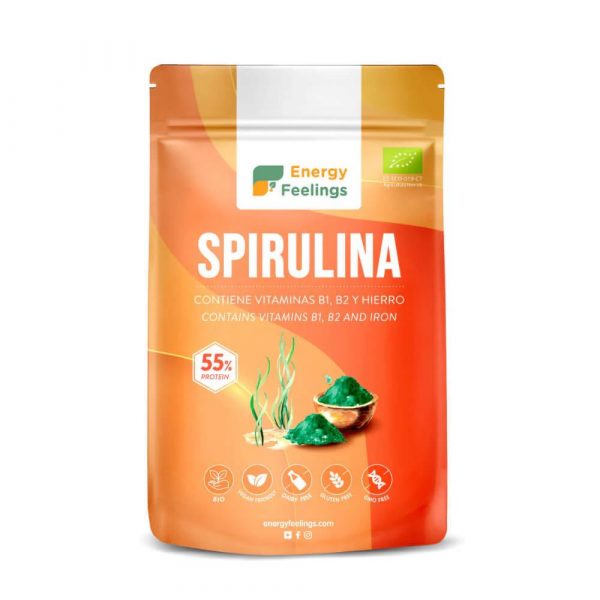 Spirulina em pó Bio 200g - Energy Feelings