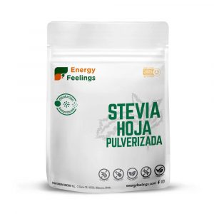 Stevia folha pulverizada 100g - Energy Feelings