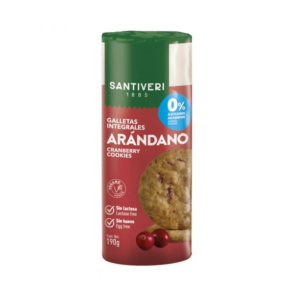 bolachas integrais Arando da marca santiveri