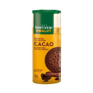 Bolachas sem glúten com cacau noglut