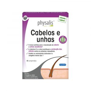 Cabelos e Unhas 45 Comprimidos - Physalis