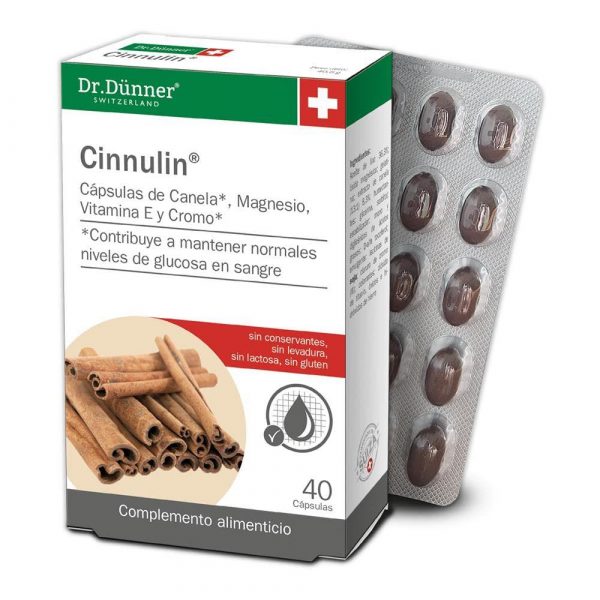Cinnulin em cápsuals da Salus