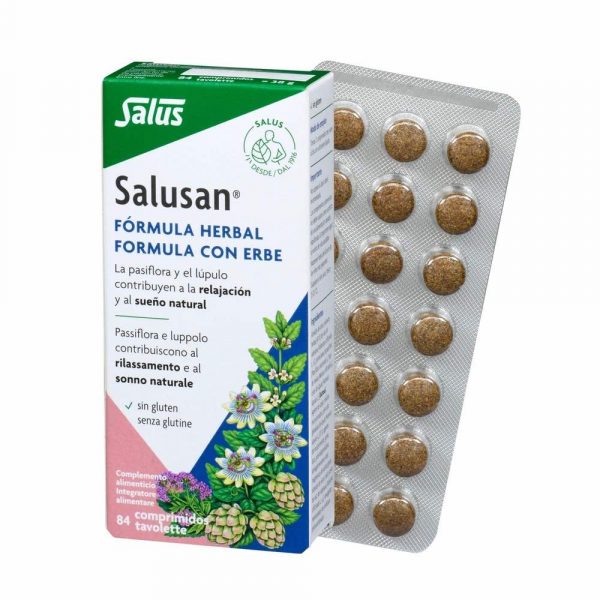 Salusan comprimidos da marca Salus