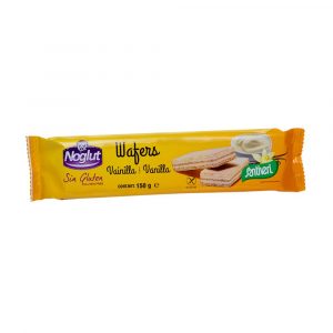 wafers sem glúten de baunilha da noglut
