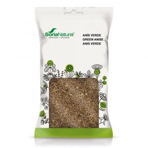 Anís verde bolsa da marca soria natural
