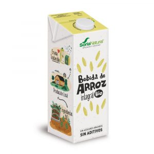 bebida vegetal de arroz integral bio da marca soria natural