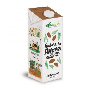 bebida vegetal de aveia e cacau bio da marca soria natural