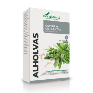 Feno Grego cápsulas da marca soria natural