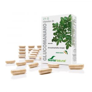 Glucomanano cápsulas da marca soria natural