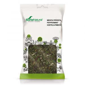 menta em bolsa da marca soria natural